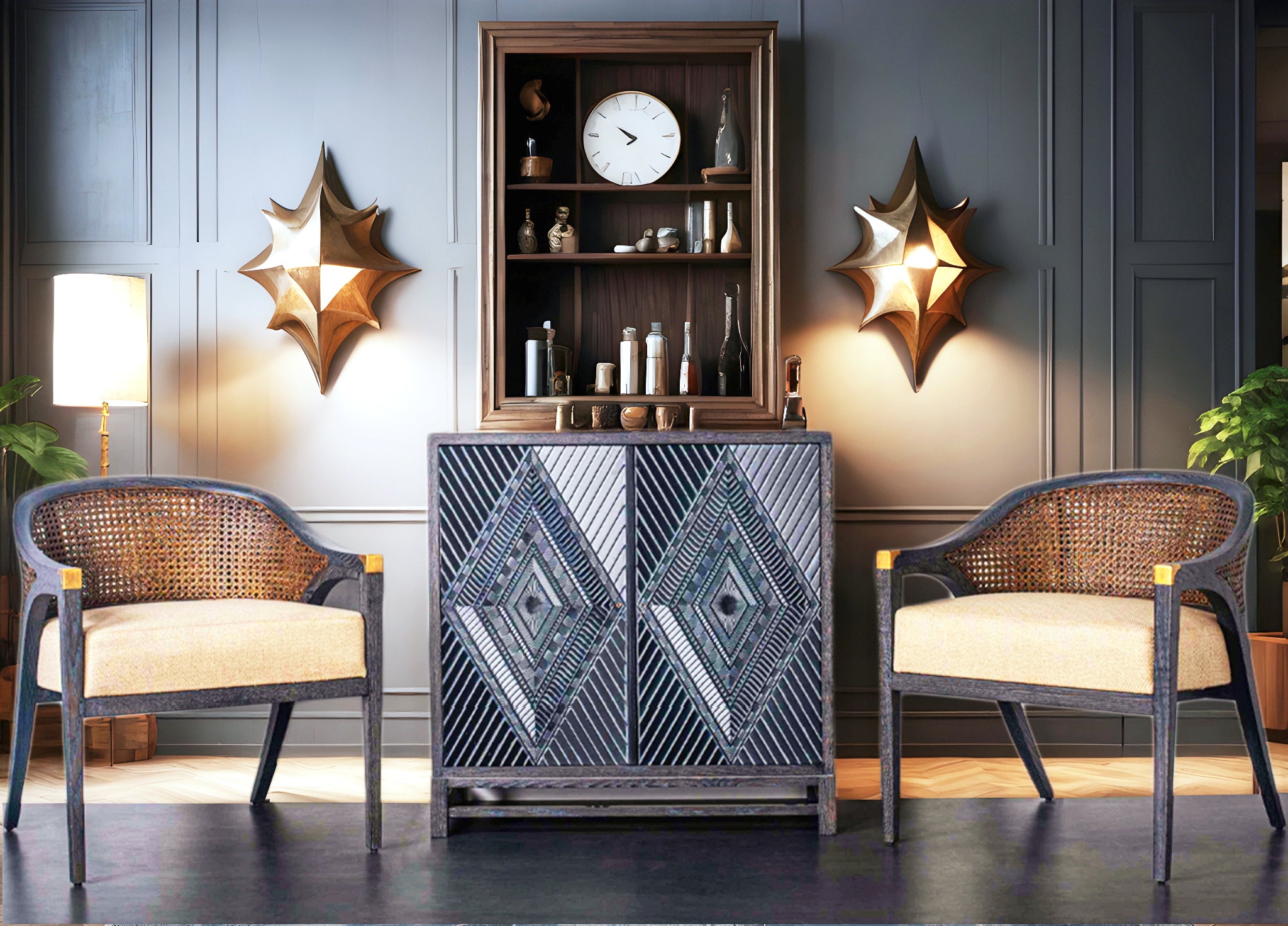 EVENSONG RATTAN CHAIR