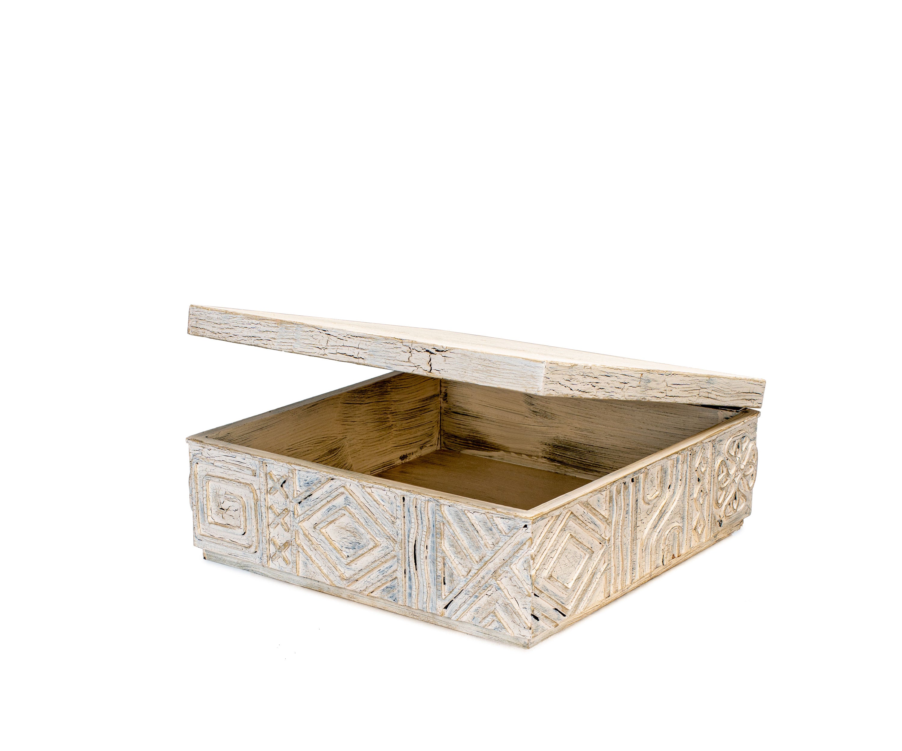 ELIZA JEWELRY BOX WHITE