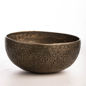 NAKSHA BOWL KASHA BLACK & GOLD